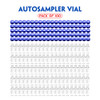 Filter 2ml Autosampler Vials with Writing Area and Graduations, 9-425 HPLC, Screw Cap, Blue PTFE & White Silicone Septa, 100 Pcs-1612663323