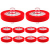 Syringe Filters PTFE Membrane 10 Packs 25mm Diameter 0.45um Pore Size Non-Sterile Hydrophobic Filtration for Aggressive Organic by Albert’s Filter