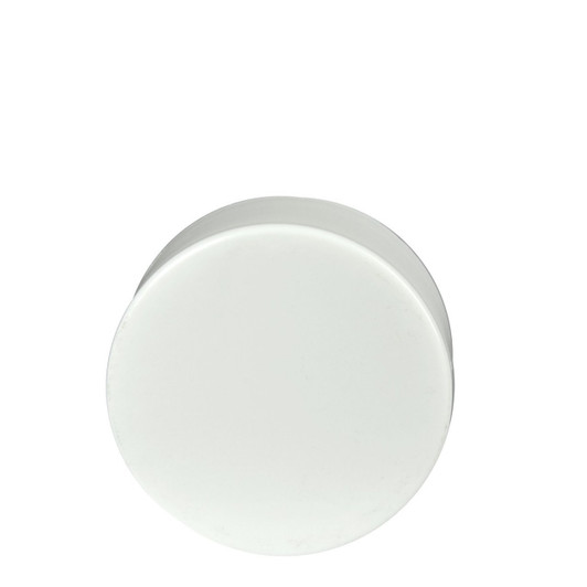 White Smooth Sided No Text Caps for CR 5ml Jar - 504 Count