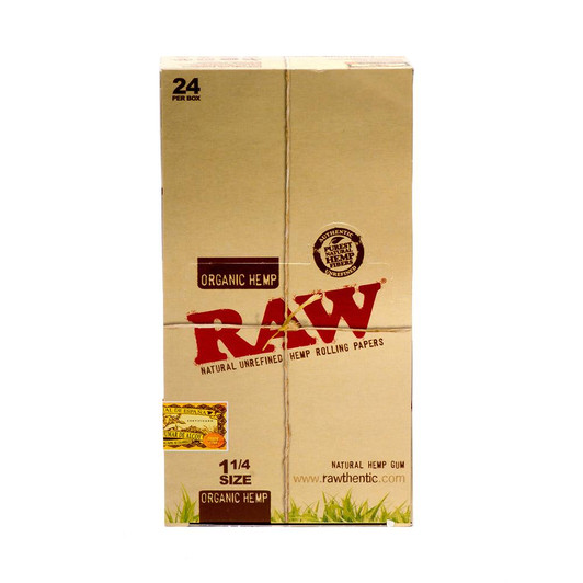 Raw Organic 1 1/4" Rolling Papers