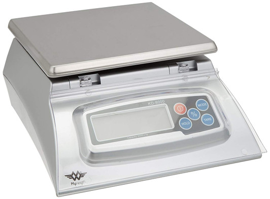 Kitchen Scale - Bakers Math Kitchen Scale - KD8000 Scale by My Weight, Silver