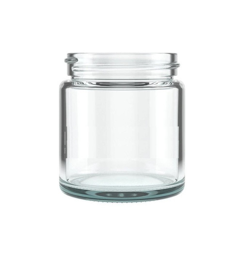3oz -Straight Sided Clear Glass Jars 50mm - 200 Count with CRC Lids