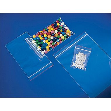 13" x 18", 2 Mil Clear Zip Lock Bags