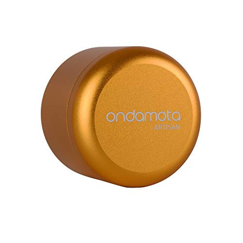 Stash Jar Herb Storage Container in Sturdy, Air Tight Aluminum from ONDAMOTA. 2.1" Wide, 1.8" High Holds 12g Keeps Fresh, Locks in Aroma. Conveniently (Acapulco Gold)