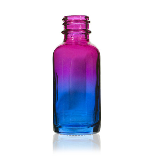 1 oz Multi Fade Glass Bottle with 20-400 neck finish