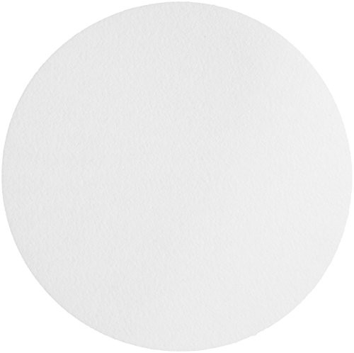 Whatman 1001-400 Quantitative Filter Paper Circles, 11 Micron, 10.5 s/100mL/sq inch Flow Rate, Grade 1, 400mm Diameter (Pack of 100)