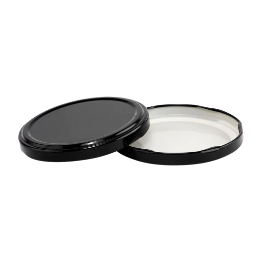 82-2040 Black Metal Lug Lid - Bag of 200