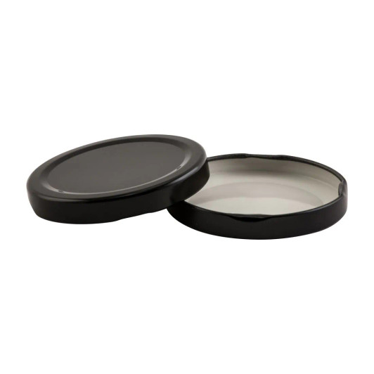 63-2030 Black Metal Lug Lid- Bag of 200
