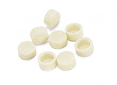 Cap, snap, polyethylene olefin for chemical resistance, 100/pk. Cap size: 11 mm