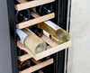 Hoover 19 Bottle Single Zone Built In Wine Cooler  - Energy Efficiency Class: F