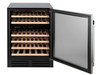 Hoover 46 Bottle Storage Dual Zone Freestanding Wine Cooler - Energy Efficiency Class: G