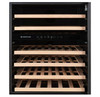 Hoover 46 Bottle Storage Dual Zone Freestanding Wine Cooler - Energy Efficiency Class: G