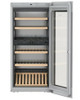 Liebherr 51 Bottle Dual Temperature Zone Built-in Black Colour Wine Cooler - Energy Efficiency Class: G