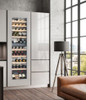 Liebherr 80 Bottle Dual Temperature Zone Built-in Wine Cooler - Energy Efficiency Class: G