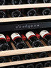 Amica 46 Bottles Dual Temperature Zone Black Colour Freestanding Wine Cooler - Energy Efficiency Class: G