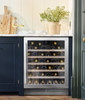 Caple Wi6142 52 Bottle Single Zone Under Counter Wine Cooler - Energy Efficiency Class: G