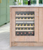 Caple Wi6161 35 Bottle Dual Zone Under Counter Wine Cooler - Energy Efficiency Class: F