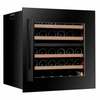 Pevino Majestic 30 Bottle Dual Zone Built In Premium Wine Cooler - Black