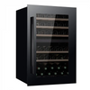 Pevino Majestic 42 Bottle Dual Zone Built In Premium Wine Cooler - Black