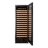 Pevino Majestic 159 Bottle Single Zone Freestanding/Built In Premium Wine Cooler - Black