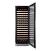 Pevino Majestic 159 Bottle Single Zone Freestanding/Built In Premium Wine Cooler - Stainless Steel