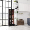 Pevino Imperial 54 Bottle Dual Zone Freestanding/Built In Premium Wine Cooler - Black