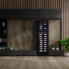 Pevino Imperial 96 Bottle Dual Zone Freestanding/Built In Premium Wine Cooler - Black