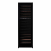 Pevino Imperial 54 Botle Dual Zone Freestanding/Built In Premium Wine Cooler - Black Steel