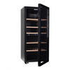 Cavecool Chill Sapphire 102 Bottle Dual Zone Freestanding Wine Cooler - Black