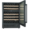 Cavecool Affection Jargon 46 Bottle Dual Zone Freestanding/Built In Wine Cooler - Black