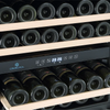 Cavecool Morion Dravite 36 Bottle Dual Zone Built In Wine Cooler - Black