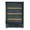 Cavecool Affection Jargon Essential Edition 54 Bottle Single Zone Freestanding/Built In Wine Cooler - Black