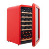 Cavecool Retro Apatite 49 Bottle Single Zone Freestanding Wine Cooler - Red