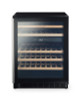 Rangemaster 46 Bottle Dual Zone Integrated Wine Cooler - Black