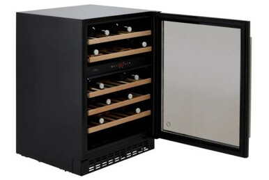 CDA 46 Bottle Capactity Dual Zone Freestanding Under Counter Wine