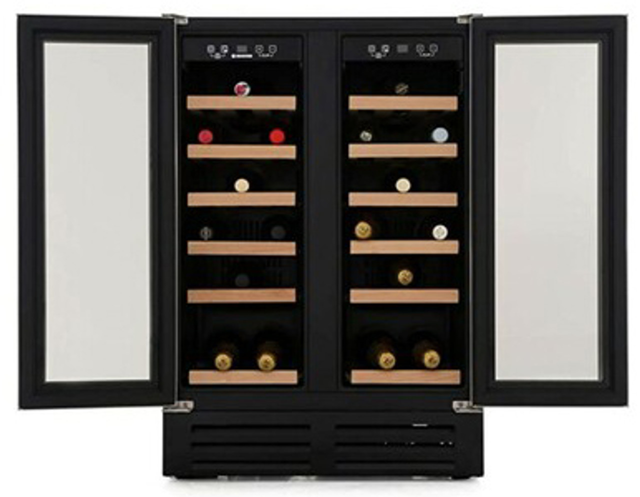 Hoover 38 Bottle Dual Zone Integrated Wine Cooler Energy Efficiency
