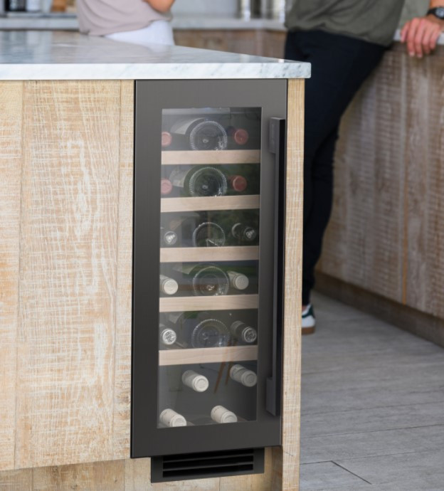 Caple Wi3125GM 19 Bottle Single Zone Under Counter Wine Cooler