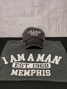 Tee and I am a man cap