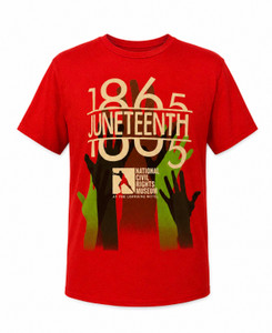 1865 Red Juneteenth tee