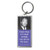 MLK Purple Quote Keychain