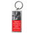 MLK Red Quote Keychain