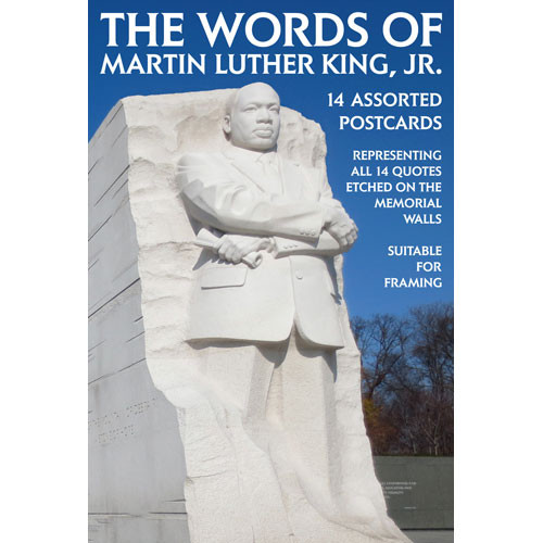 The Words of MLK Jr. 14 Assorted Postcards