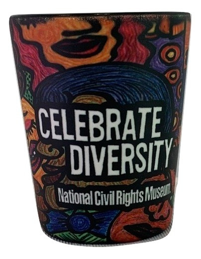 Celebrate Diversity Shot Glass