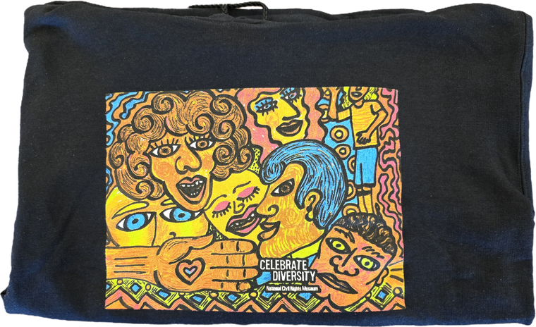 Celebrate Diversity hoodie s-2xl