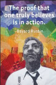 Bayard Rustin Post Card