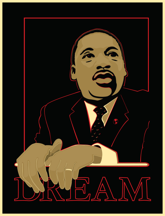 Dream Martin Luther King Tee