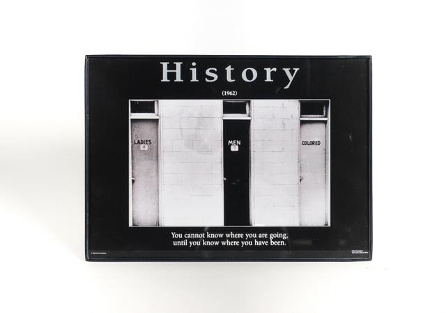 HISTORY 8" x 10"  Matted Print  ( frame not included)                              