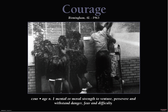 COURAGE  Birmingham, Alabama-1963   24"x36” Unframed Poster                