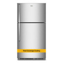 Whirlpool® 33-inch Wide Top Freezer Refrigerator with Total Coverage Cooling- 21 Cu. Ft. WRTX7421TZ