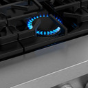 KitchenAid® 48-inch 6-Burner Gas Commercial-Style Rangetop with Griddle KCGK948TSS